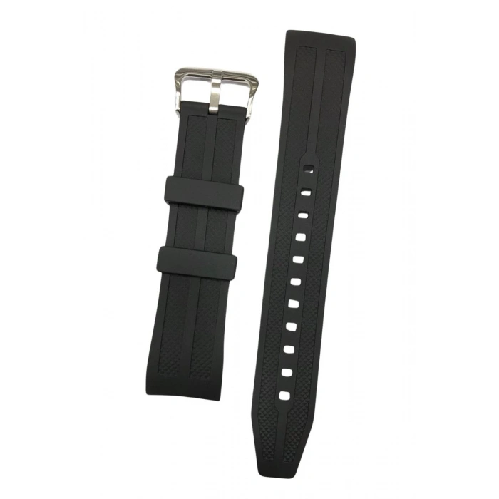 Casio AMW-704 AMW-706 Siyah Orijinal Silikon Saat Kordonu