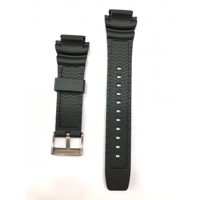 Casio AMW-710-1A Orijinal Siyah Silikon Saat Kordonu Kayışı