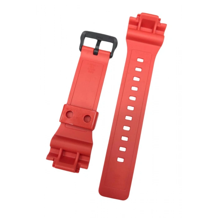 Casio AQ-S810WC Kırmızı Silikon Orijinal Saat Kordonu