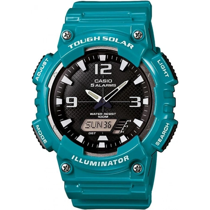 Casio AQ-S810WC Mavi Silikon Orijinal Saat Kordonu