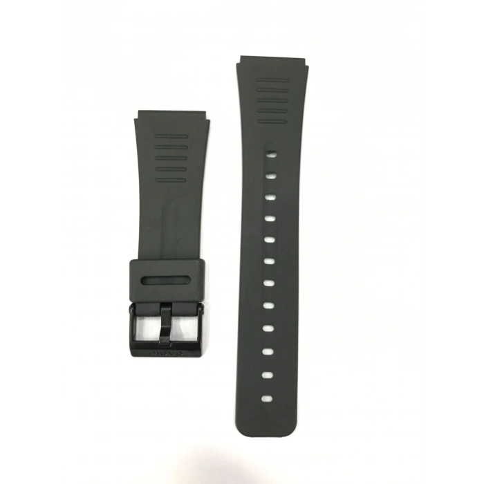 Casio CMD-40 Orijinal Gri Renk Silikon Saat Kordonu Kayışı