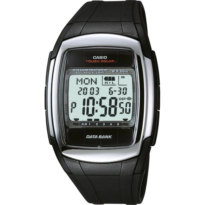 Casio DB-E30 Siyah Renk Orijinal Silikon Saat Kordonu