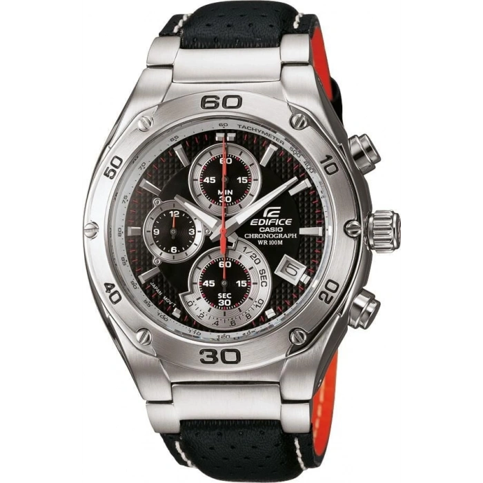 Casio Edifice EF-517 Özel El Yapımı Hakiki Deri Saat Kordonu
