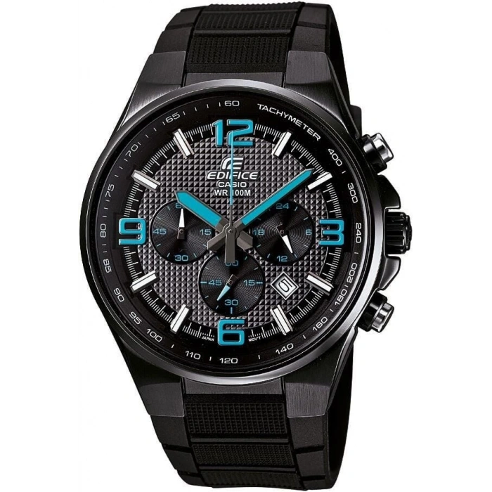 Casio Edifice EFR-515PB Siyah Orijinal Silikon Saat Kordonu