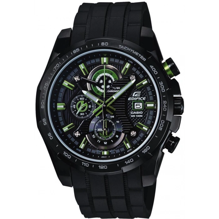 Casio Edifice EFR-523PB Orijinal Siyah Silikon Saat Kordonu Kayışı
