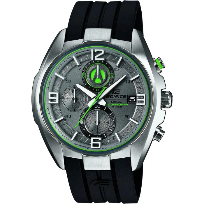Casio Edifice EFR-528-1A Orijinal Siyah Silikon Saat Kordonu Kayışı