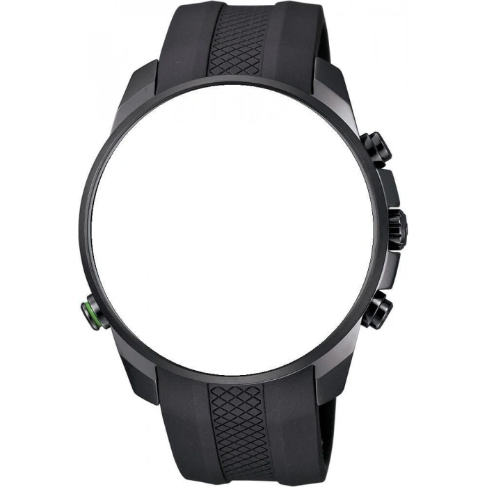 Casio Edifice EFR-533PB Orijinal Siyah Silikon Saat Kordonu Kayışı
