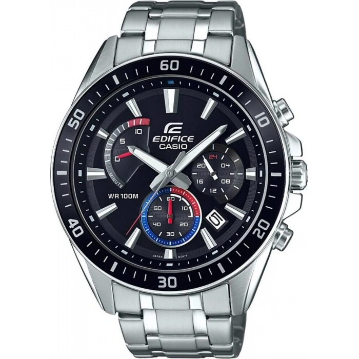 Casio Edifice EFR-552D-1A3VUDF Siyah Kadran Çelik Kronograf Erkek Kol Saati