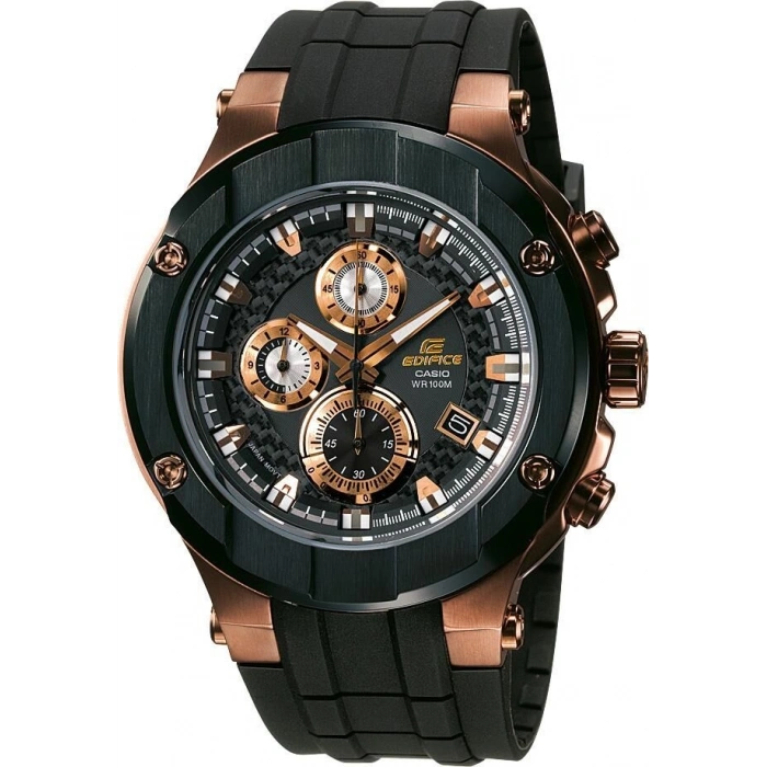 Casio Edifice EFX-500P EFX-700P Siyah Silikon Orijinal Saat Kordonu
