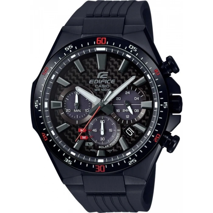 Casio Edifice EQS-800CPB Orijinal Silikon Saat Kordonu