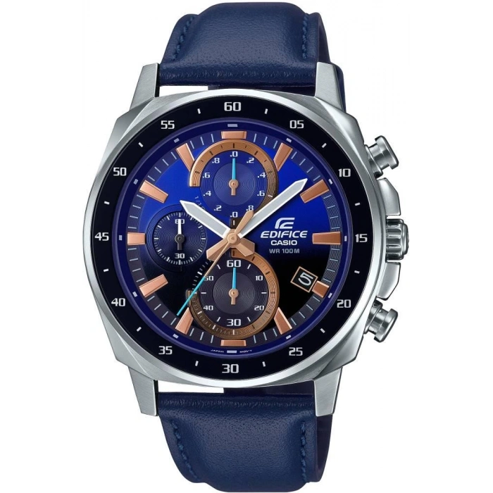 Casio Edifice Serisi EFV-600L-2AVUDF Lacivert Renk Çelik Yeni Erkek Kol Saati