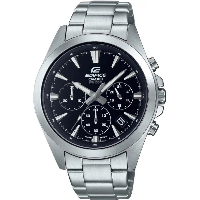 Casio Edifice Serisi EFV-630D-1AVUDF Gri Renk Çelik Erkek Kol Saati