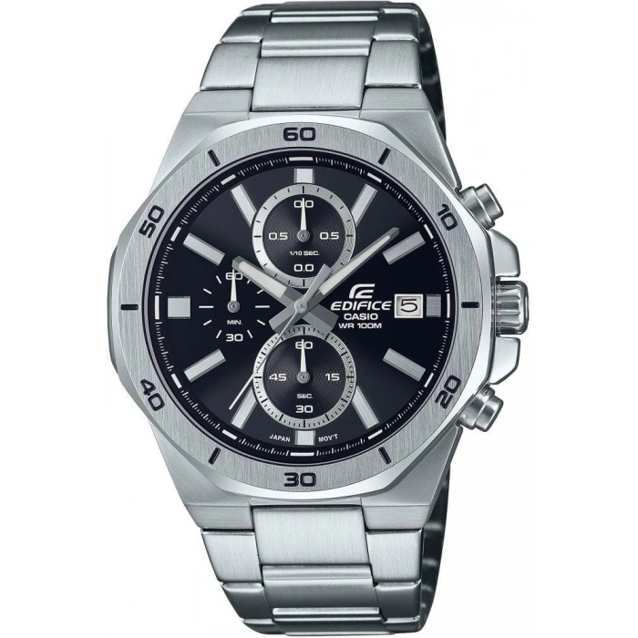 Casio Edifice Serisi EFV-640D-1AVUDF Gri Renk Çelik Erkek Kol Saati