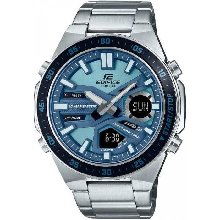 Casio Edifice Serisi EFV-C110D-2BDF Analog Dijital Çelik Erkek Kol Saati
