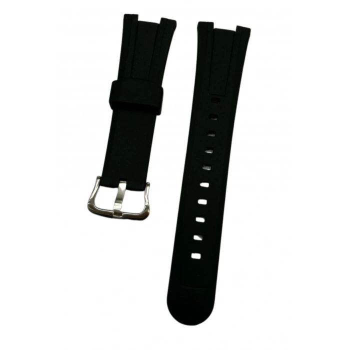 Casio EF-305-1A Siyah Renk Orijinal Silikon Saat Kordonu