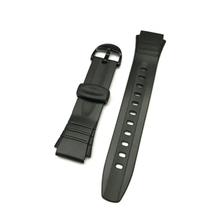 Casio F-200W Orijinal Siyah Silikon Saat Kayışı