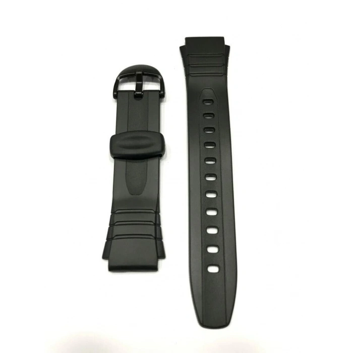 Casio F-200W Orijinal Siyah Silikon Saat Kayışı