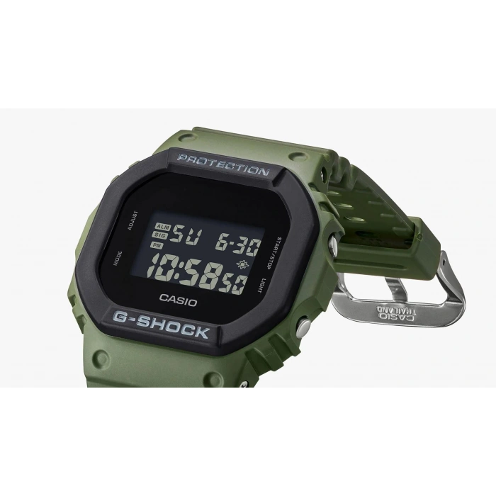 Casio G-Shock DW-5610UU-3DR Haki Renk 20 ATM Su Geçirmez Yeni Analog Dijital Erkek Kol Saati