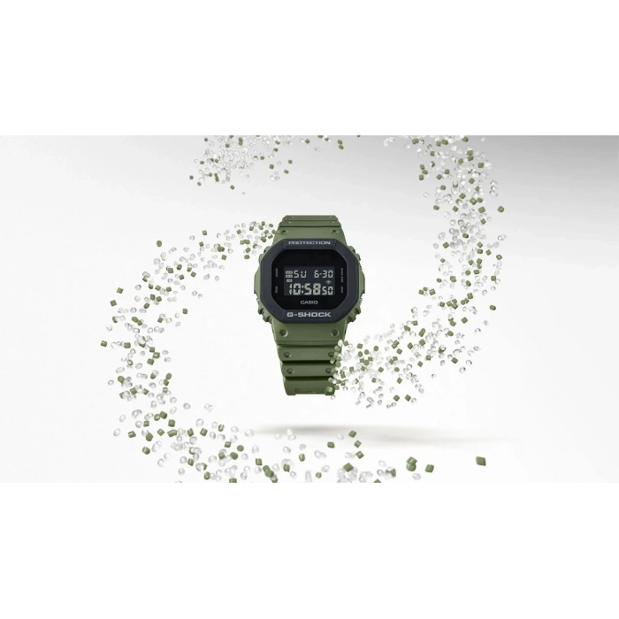 Casio G-Shock DW-5610UU-3DR Haki Renk 20 ATM Su Geçirmez Yeni Analog Dijital Erkek Kol Saati