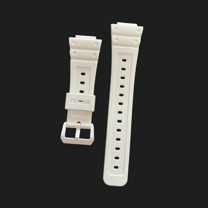 Casio G-Shock DWE-5600 GA-2100 Beyaz Plastik Orijinal Saat Kordonu