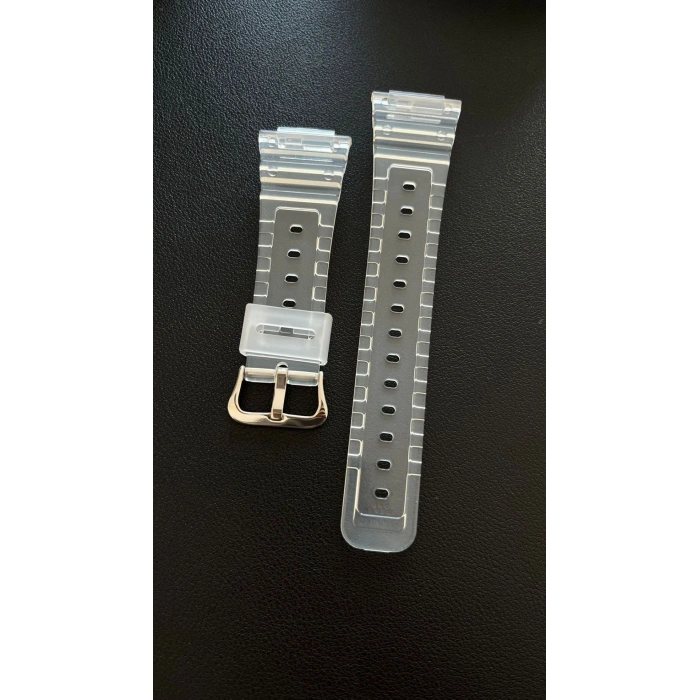 Casio G-Shock DWE-5600 GA-2100 Şeffaf Plastik Orijinal Saat Kordonu