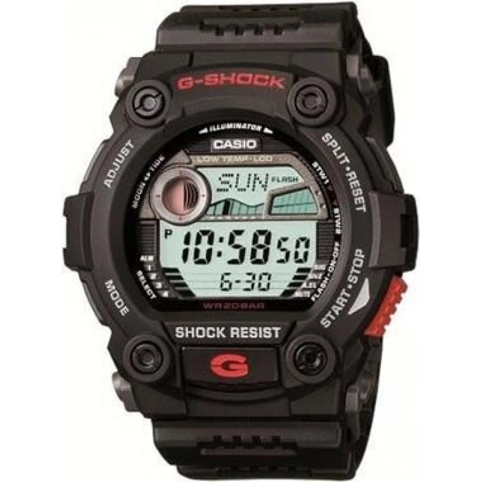 Casio G-Shock G-7900 GW-7900 Siyah Renk Orijinal Silikon Saat Kordonu