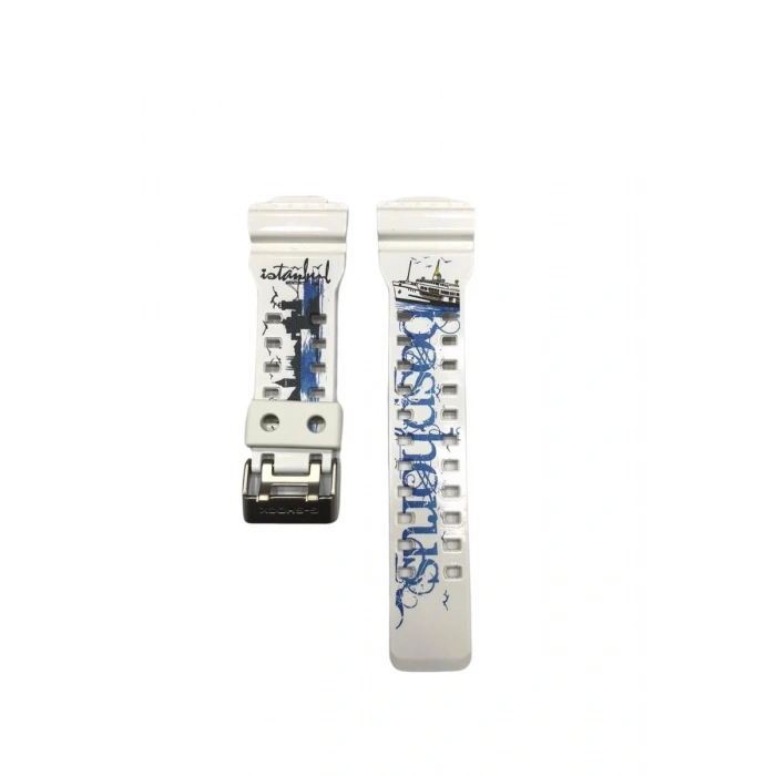Casio G-Shock GA-100 G-8900 GR-8900 GW-8900 İstanbul Beyaz Orijinal Saat Kordonu