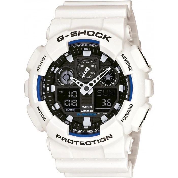 Casio G-Shock GA-100 GA-110 G-8900 Beyaz Orijinal Shock Lastiği Kasa Silikonu