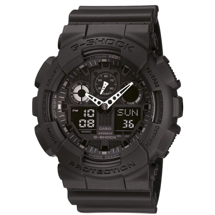 Casio G-Shock GA-100 GA-110 Siyah Orijinal Shock Lastiği Kasa Silikonu
