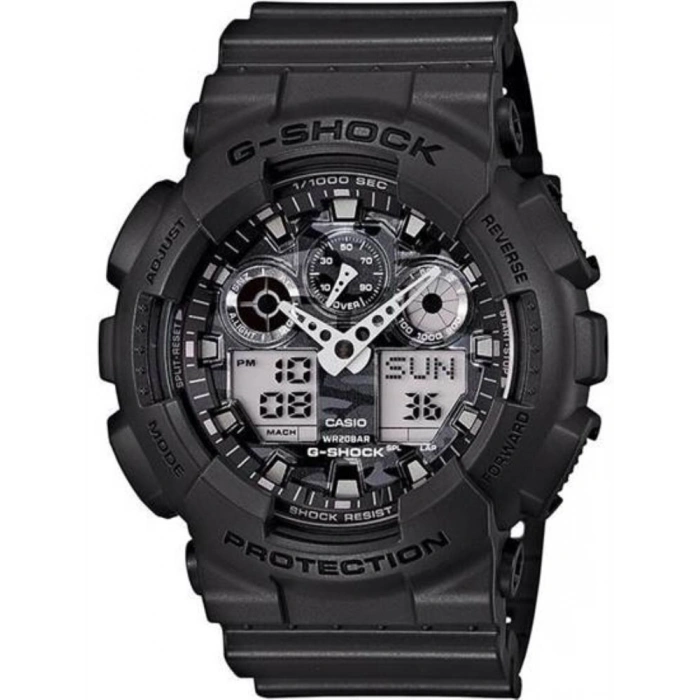 Casio G-Shock GA-100 Gri Renk Shock Lastiği Kasa Silikonu