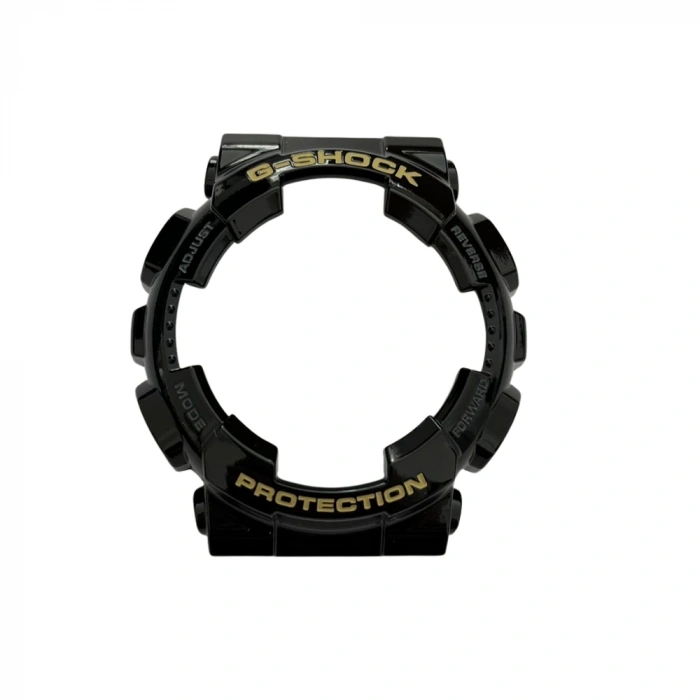 Casio G-Shock GA-100 Parlak Siyah Orijinal Shock Lastiği Kasa Silikonu