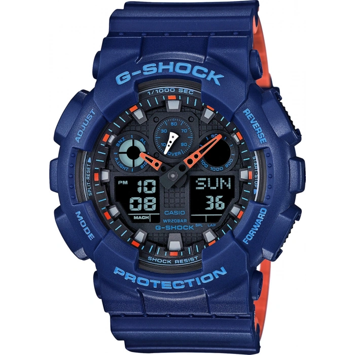 Casio G-Shock GA-100L Lacivert Orijinal Saat Kordonu