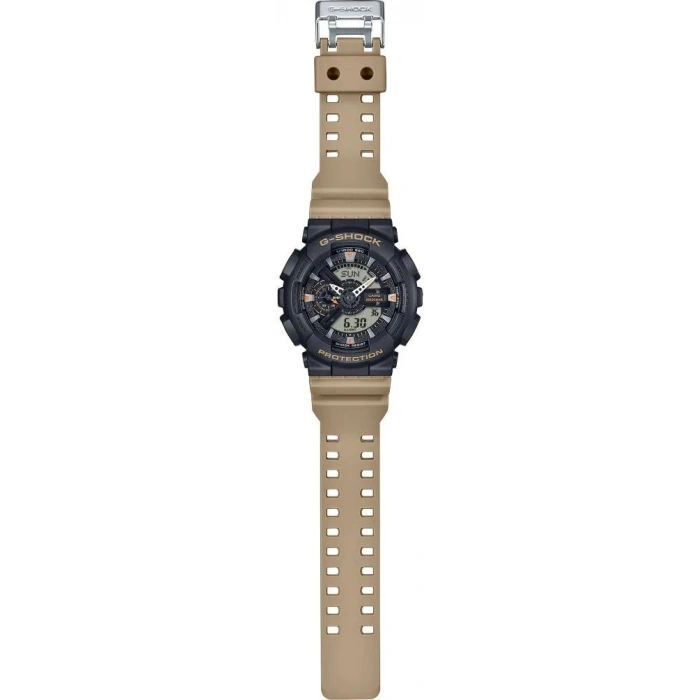 Casio G-Shock GA-110TU-1A5DR Kahve Renk 20 ATM Su Geçirmez Yeni Analog Dijital Spor Erkek Kol Saati