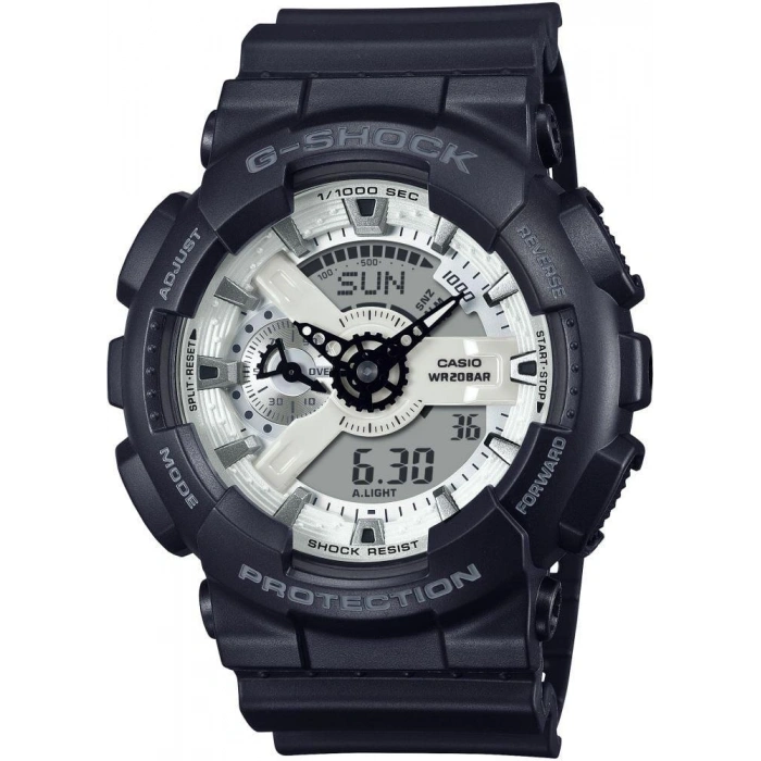 Casio G-Shock GA-110WD-1ADR Siyah Renk 20 ATM Su Geçirmez Yeni Analog Dijital Erkek Kol Saati