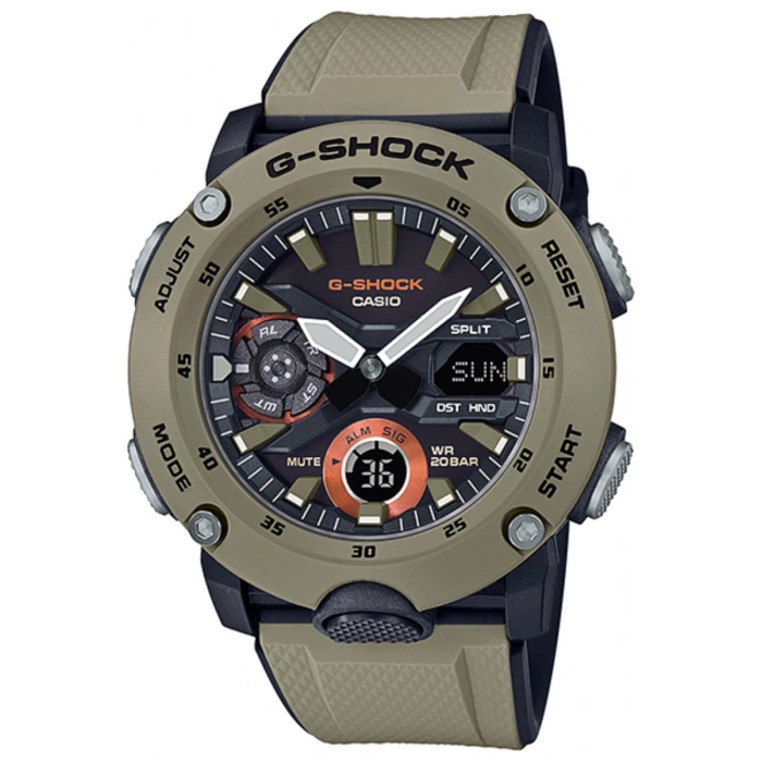 Casio G-Shock GA-2000-5ADR Orijinal Silikon Saat Kordonu Kayışı