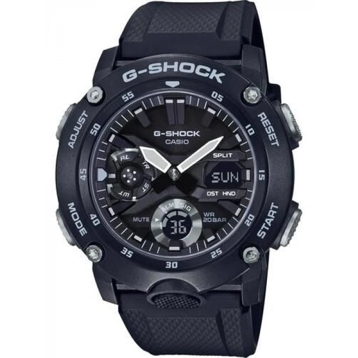 Casio G-Shock GA-2000S-1ADR Orijinal Silikon Saat Kordonu Kayışı
