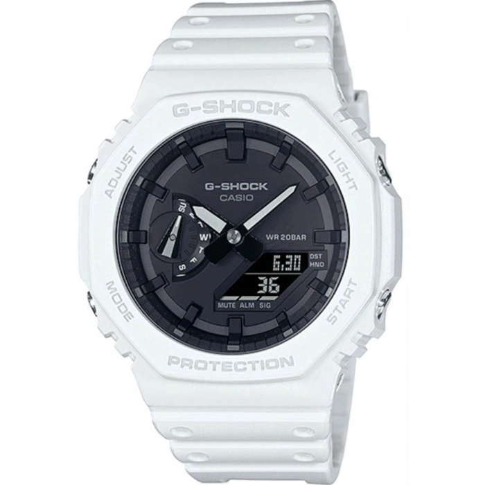 Casio G-Shock GA-2100 Beyaz Orijinal Shock Lastiği Kasa Silikonu