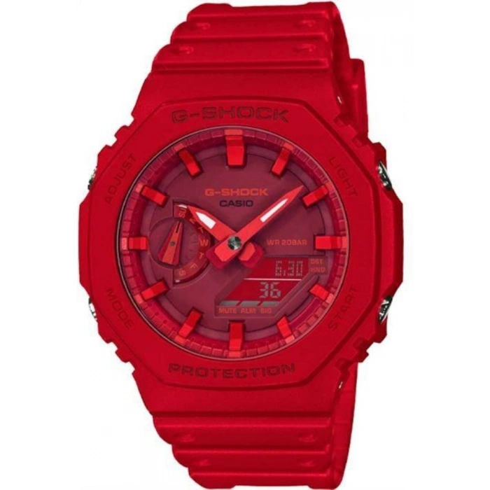 Casio G-Shock GA-2100 Kırmızı Plastik Orijinal Shock Lastiği Kasa Silikonu