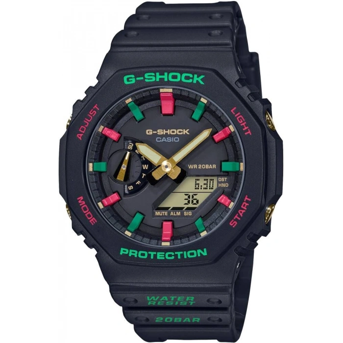 Casio G-Shock GA-2100 Siyah Renk Plastik Orijinal Shock Lastiği Kasa Silikonu