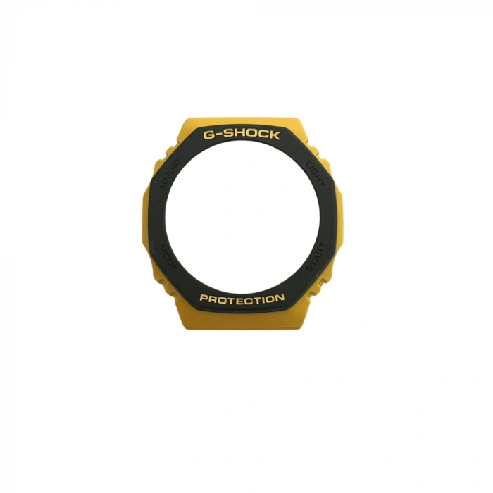 Casio G-Shock GA-2110 Sarı Plastik Orijinal Shock Lastiği Kasa Silikonu