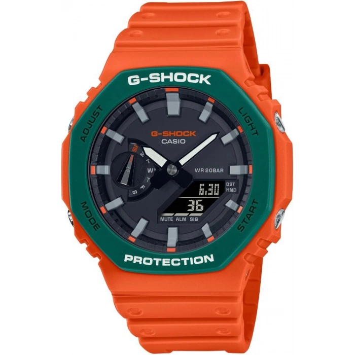 Casio G-Shock GA-2110 Turuncu Plastik Orijinal Saat Kordonu