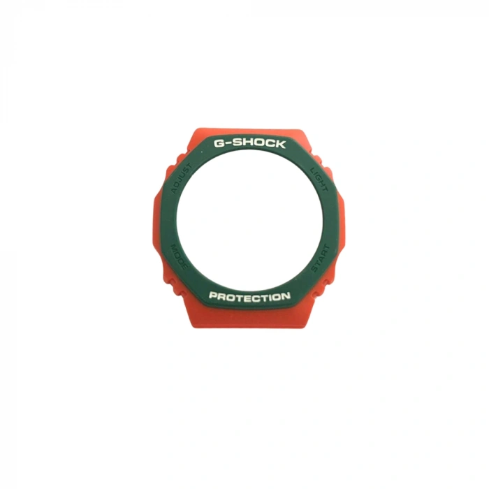 Casio G-Shock GA-2110 Turuncu Plastik Orijinal Shock Lastiği Kasa Silikonu