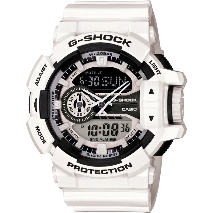 Casio G-Shock GA-400 Beyaz Orijinal Shock Lastiği Kasa Silikonu