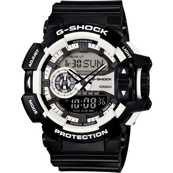 Casio G-Shock GA-400 Siyah Renk Plastik Orijinal Shock Lastiği Kasa Silikonu
