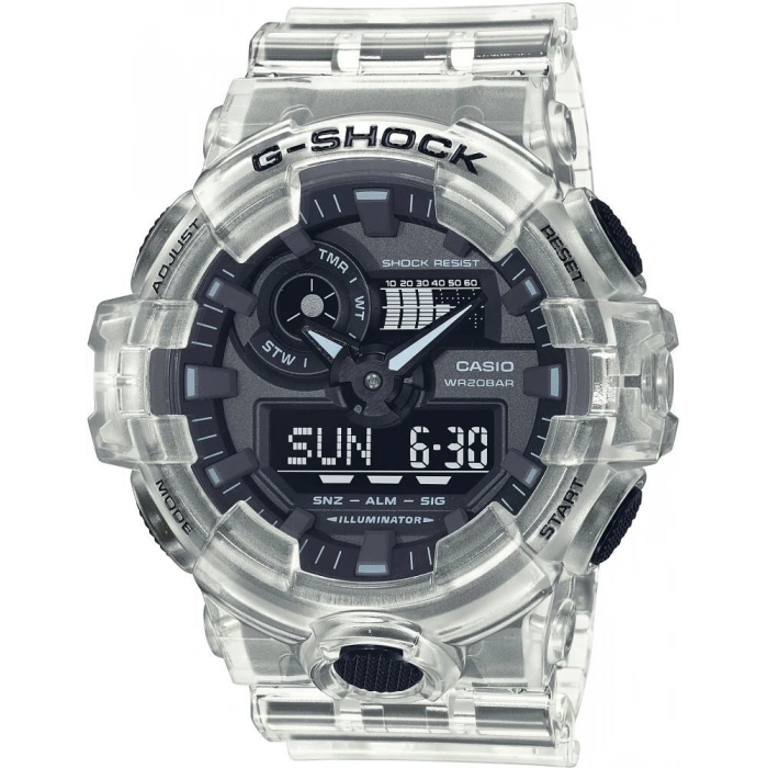 Casio G-Shock GA-700 Şeffaf Plastik Orijinal Saat Kordonu