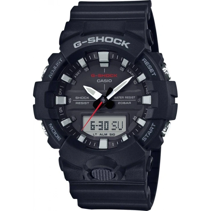 Casio G-Shock GA-800 GA-810 Siyah Orijinal Saat Kordonu