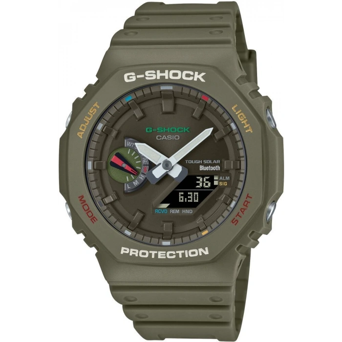 Casio G-Shock GA-B2100 Haki Orijinal Shock Lastiği Kasa Silikonu