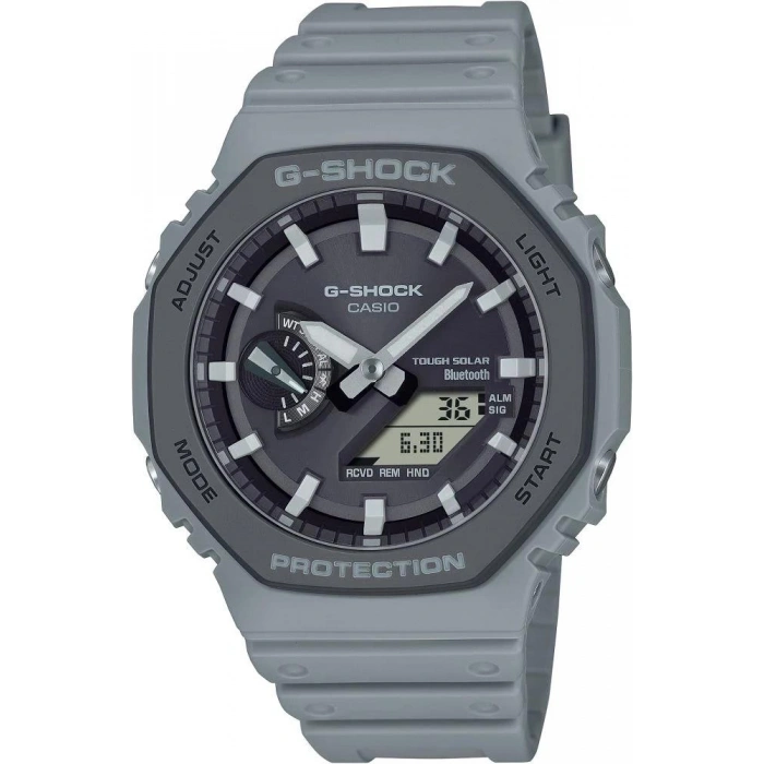 Casio G-Shock GA-B2100LUU-8ADR Gri Renk 20 ATM Su Geçirmez Yeni Bluetooth Bağlantı Erkek Kol Saati