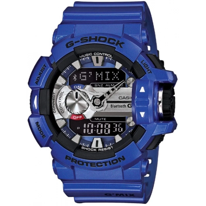 Casio G-Shock GBA-400 Mavi Renk Orijinal Shock Lastiği Kasa Silikonu