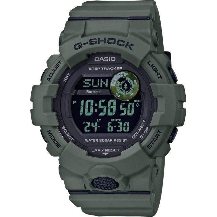 Casio G-Shock GBA-800 GBD-800 Yeşil Orijinal Silikon Saat Kordonu